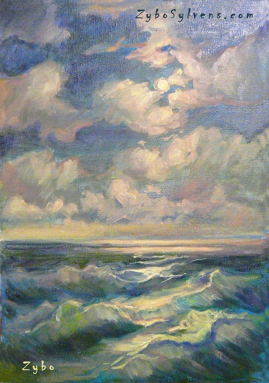 Stormy Dream, oil on canvas